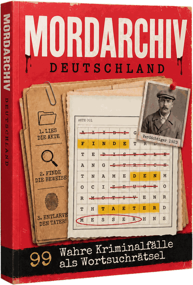 Das Buch MORDARCHIV DEUTSCHLAND von Viktor Hallstein